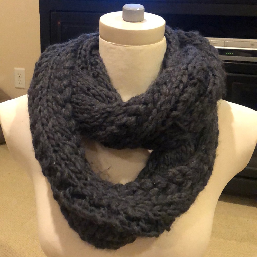 Grey Loop Scarf